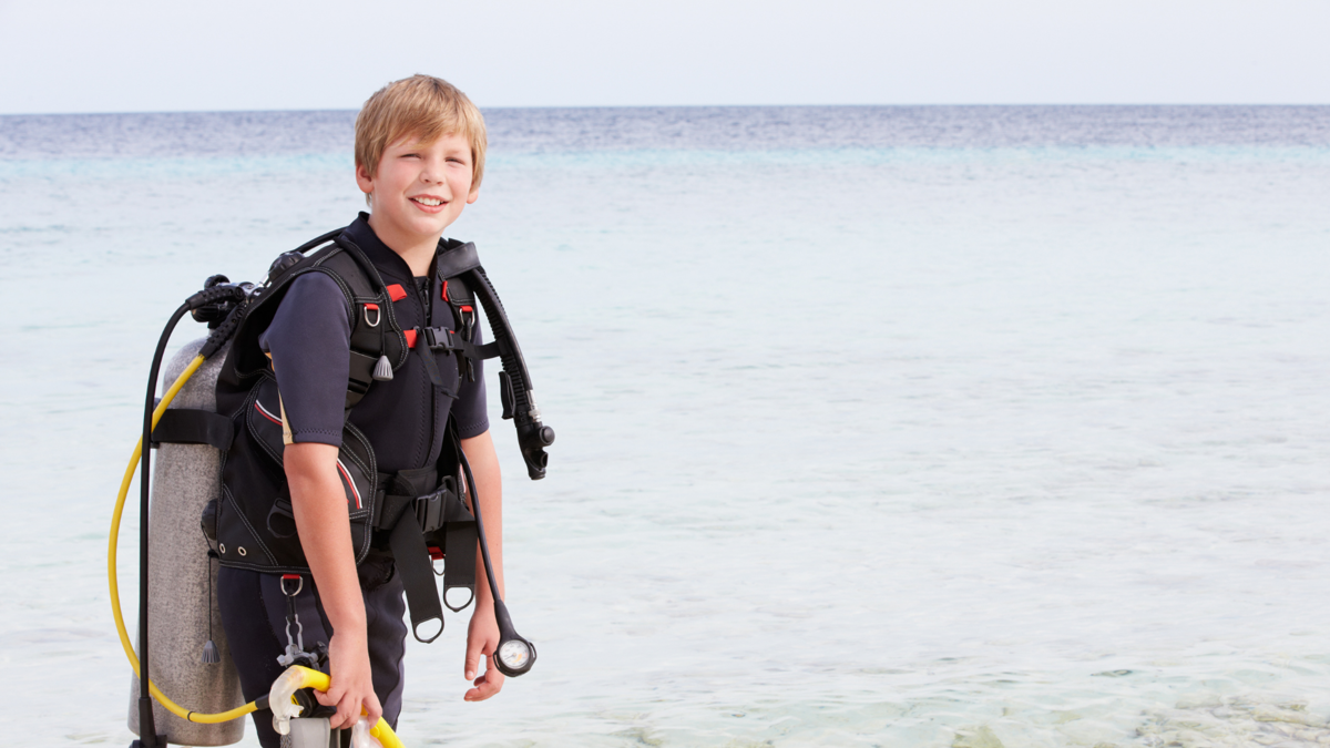 I benefici delle immersioni per i bambini
