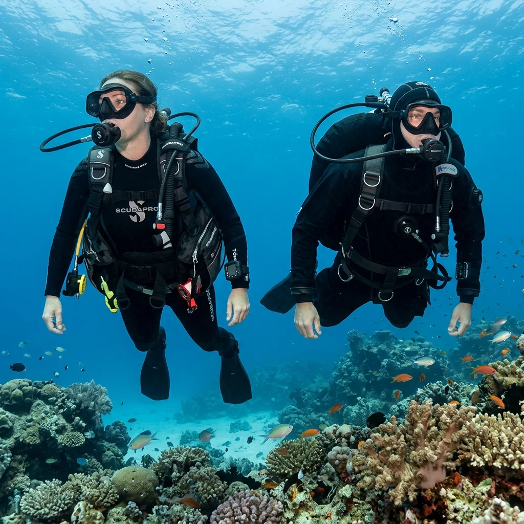 Jacket vs ala de buceo: qué sistema de flotabilidad elegir y por qué