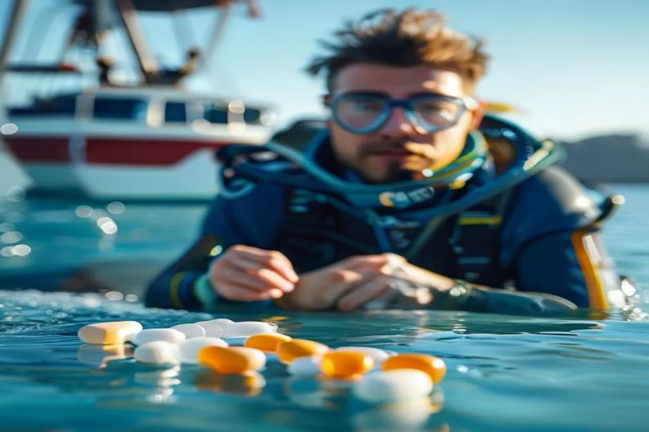 Buceo y antihistamínicos: por qué un Reactine antes de bajar es mala idea