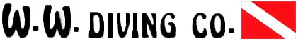 W W Diving logo