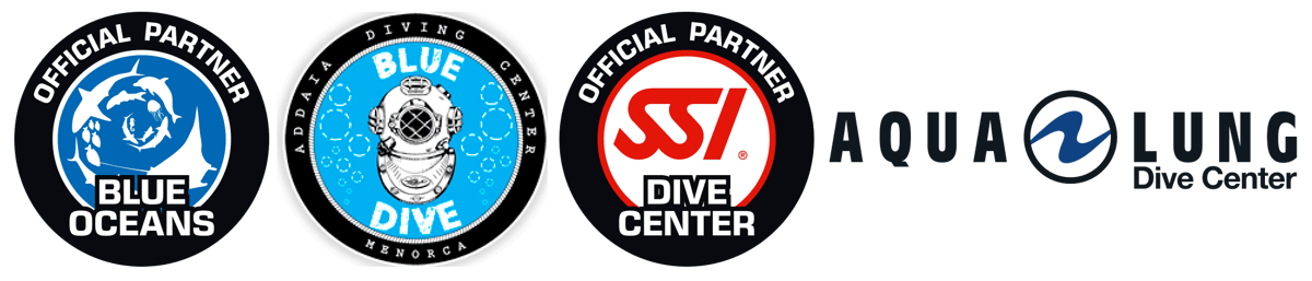 BLUE DIVE Menorca logo