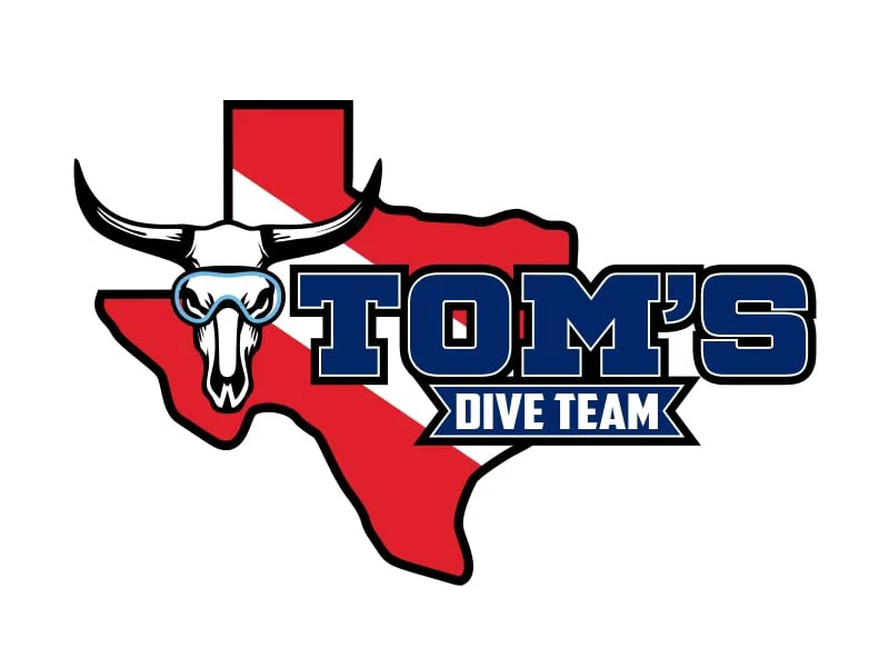 Toms Dive & Swim logo