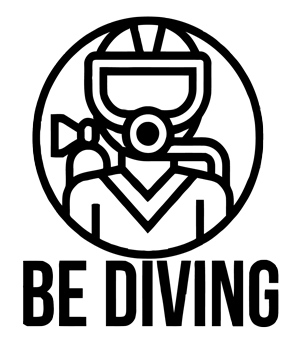 Be Diving logo