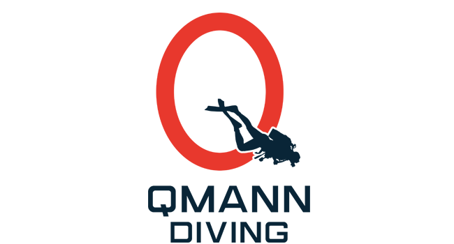 Qmann Diving logo