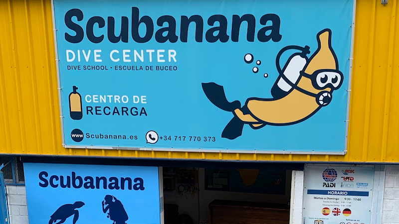 Scubanana Dive Center logo