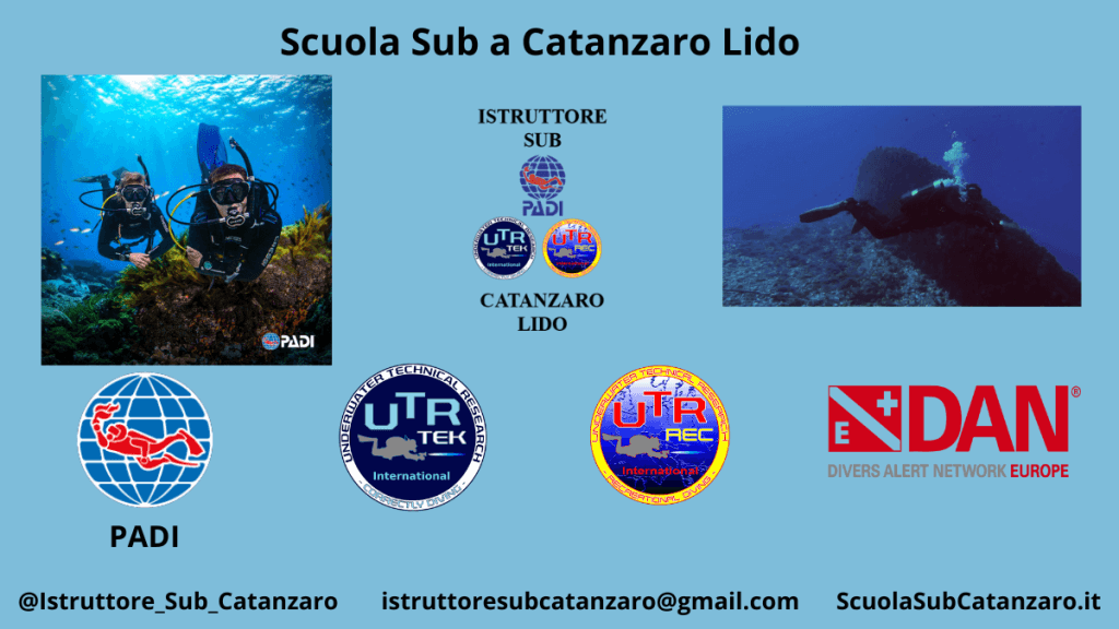 Scuola Sub Catanzaro - corsi PADI e UTRtek a Catanzaro Lido