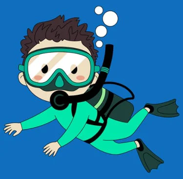 Estação Mergulho Scuba School logo