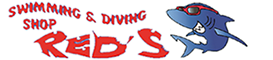 Red's Swimming & Diving Shop logo
