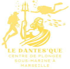 Centre de plongée LE DANTES'QUE logo