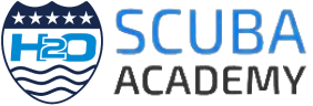 H2O Scuba logo