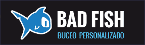 Bad Fish buceo logo