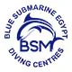 Blue Submarine diving center Happy Life Hotel logo