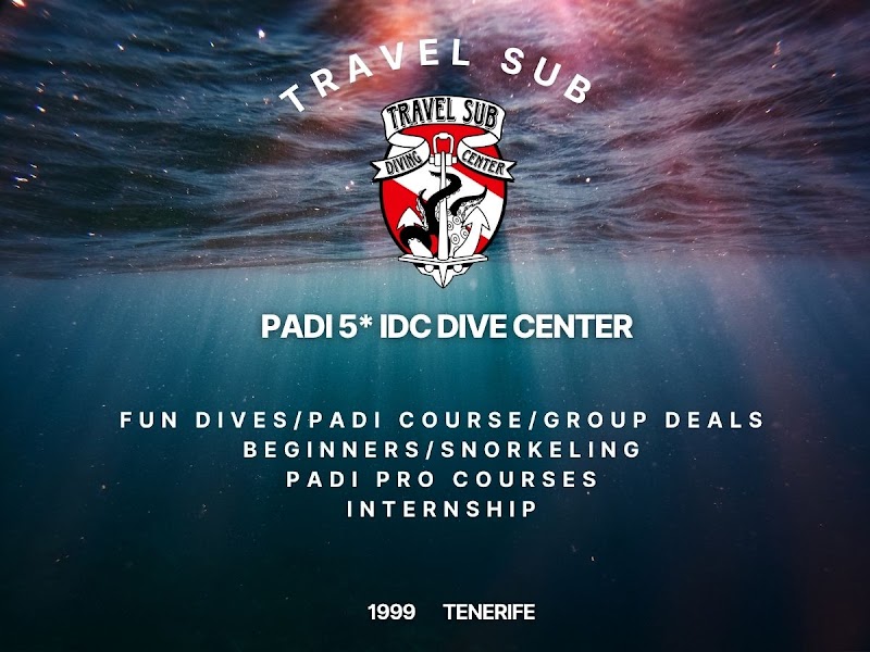 PADI 5* Travel Sub Dive Center Tenerife logo