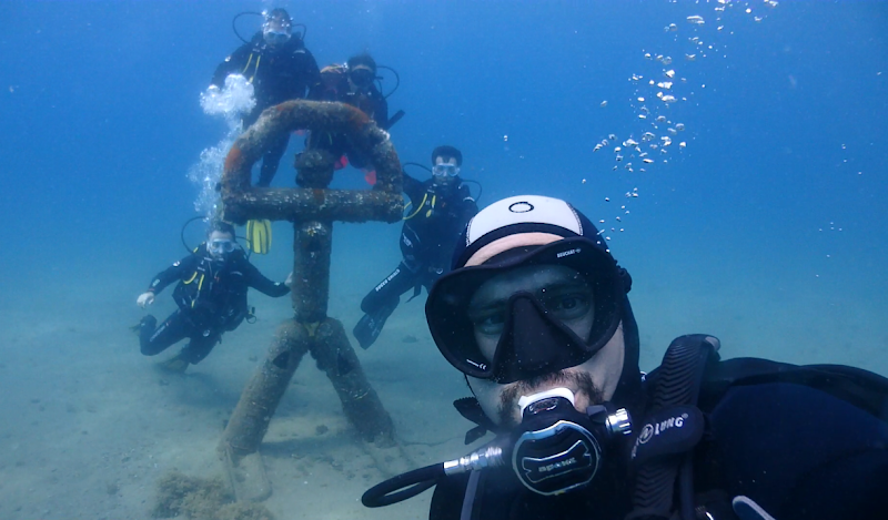 Diver and Siren, Cursos de Buceo logo