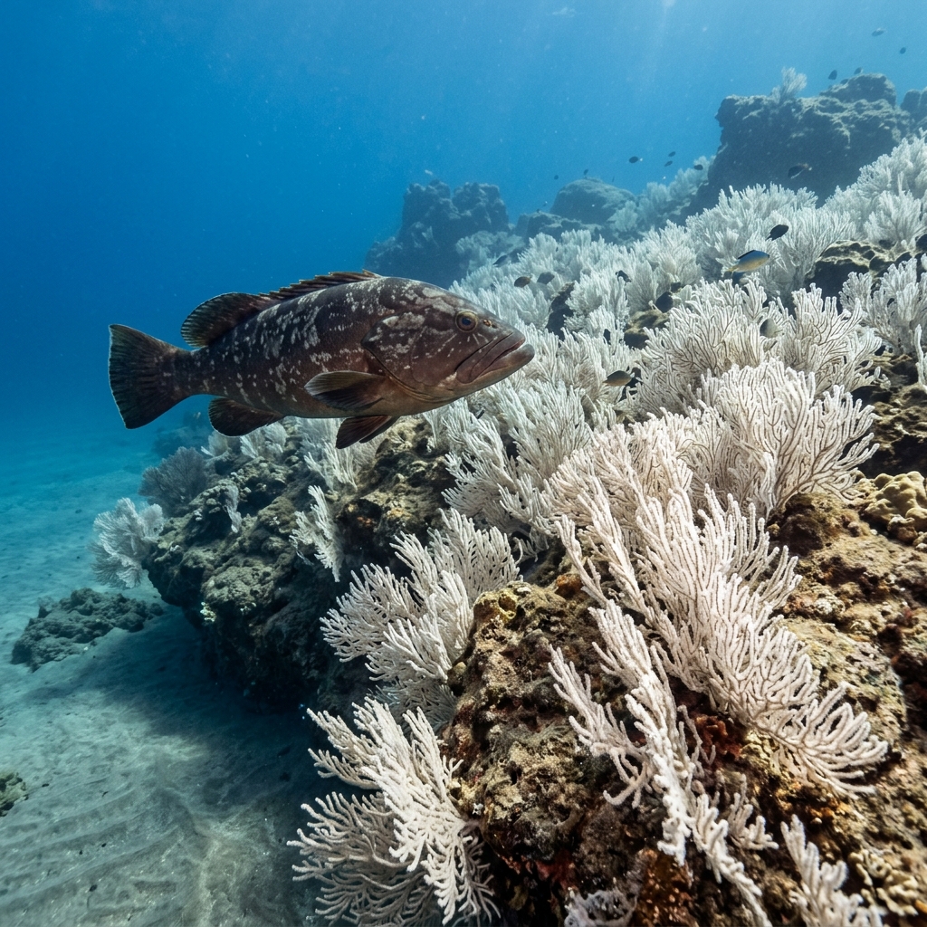 the reef